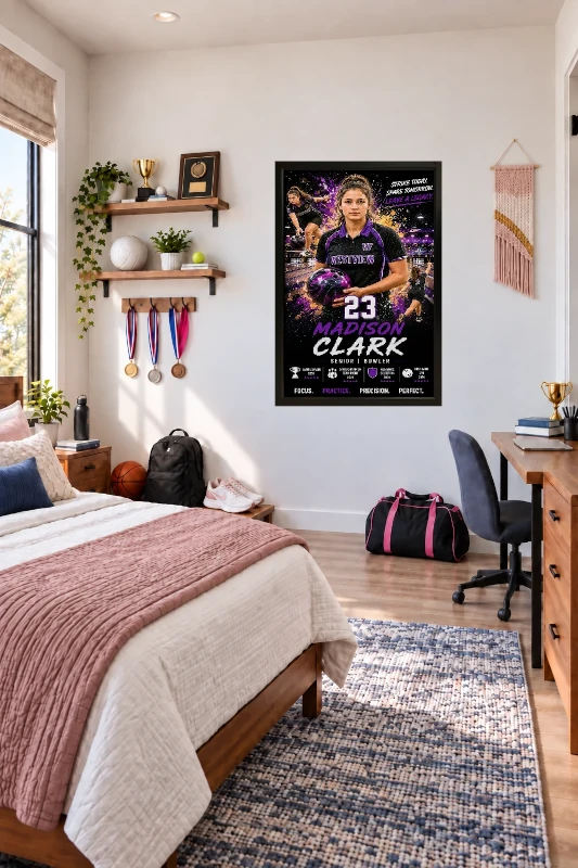 Bowling bedroom display