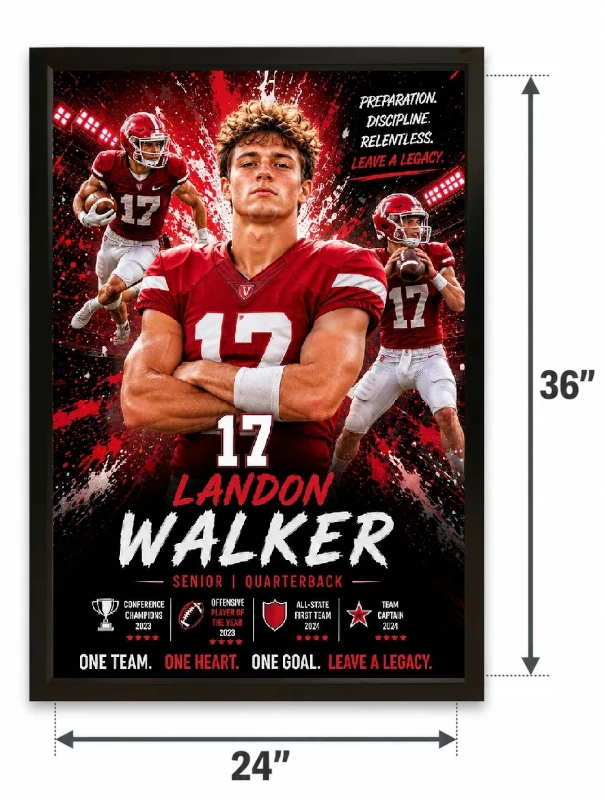 Football size comparison