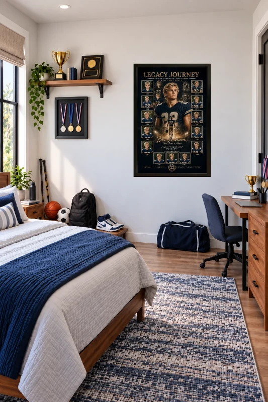 Legacy Journey bedroom display