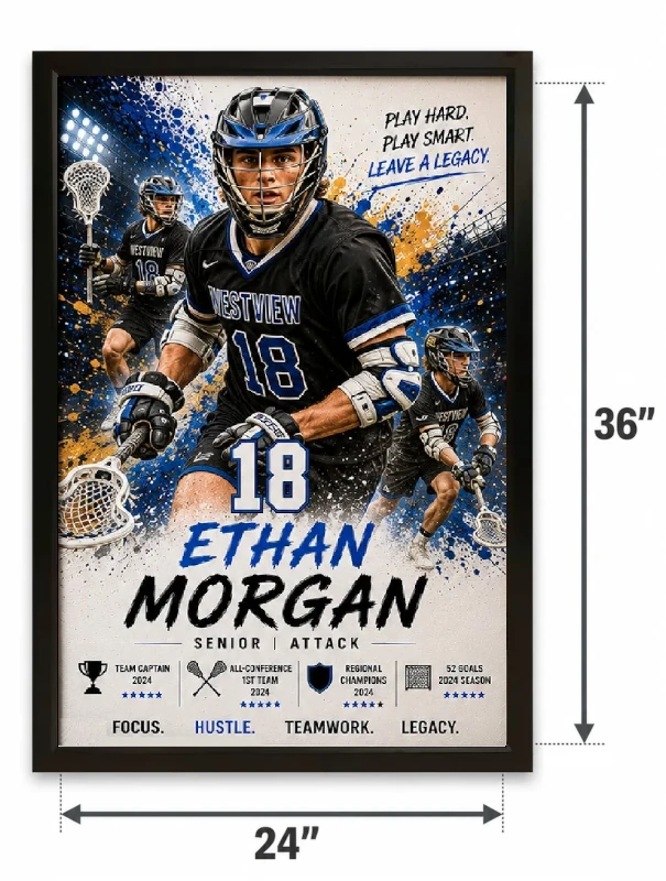 Lacrosse size comparison