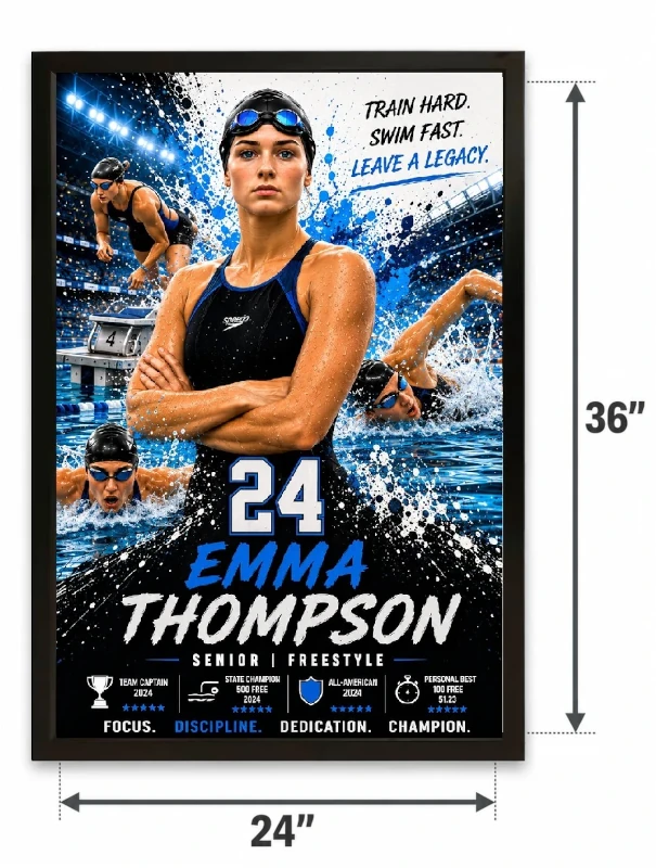 Swimming size comparison