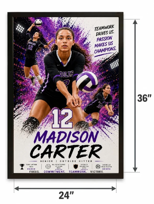 Volleyball size comparison
